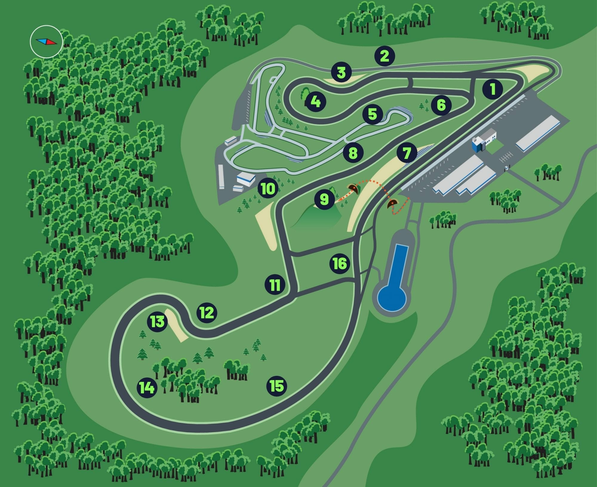 Interactive Track Map