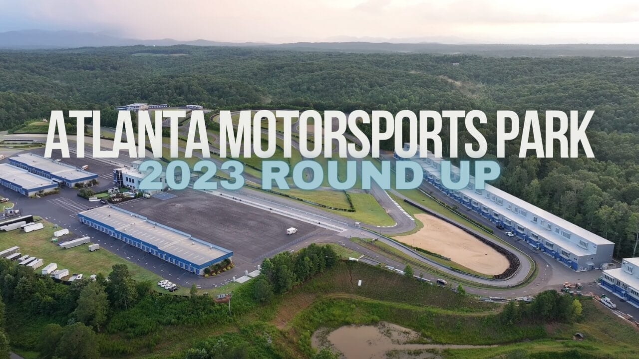 Dark Grey Minimalist Photo Travel YouTube Thumbnail 1 - A Year of Record-Breaking Success: Atlanta Motorsports Park 2023 RoundUp