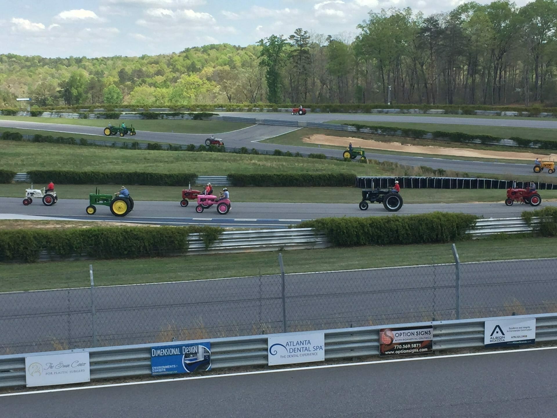 Antique Tractors Bring A Change Of Pace To AMP | Atlanta Motorsports Park