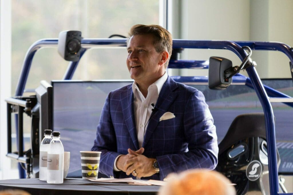 Shark Tank's Robert Herjavec visits Atlanta Motorsports Park to talk business, cyber security and fast cars. Sharkman 166 1024x683 - Shark Tank's Robert Herjavec visits Atlanta Motorsports Park to talk business, cyber security and fast cars.